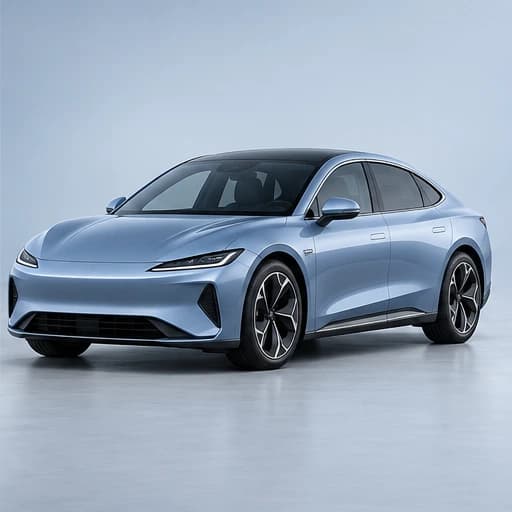 Illustrative sedan in a studio; placeholder, not the listed vehicle