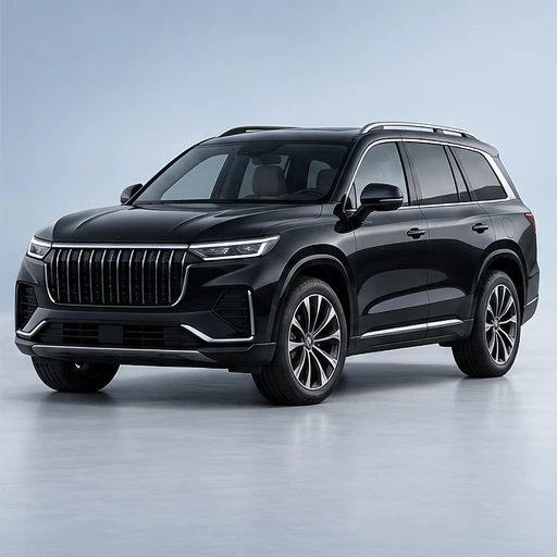 Illustrative luxury in a studio; placeholder, not the listed vehicle