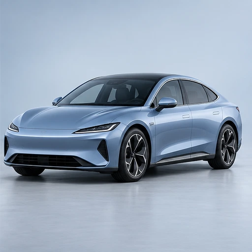 Illustrative sedan in a studio; placeholder, not the listed vehicle